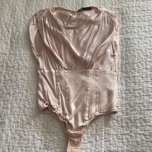 Zara Blush Pink Bodysuit
